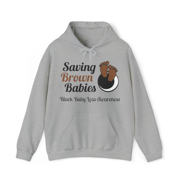 Saving Brown Babies Hooded Sweatshirt - Image 9