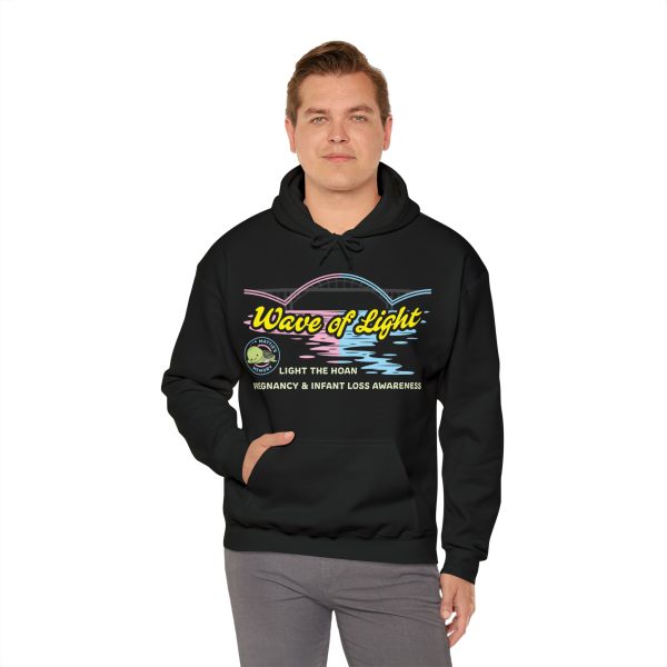 Mattie’s Memory Wave of Light, Light the Hoan Bridge Hooded Sweatshirt - Image 10