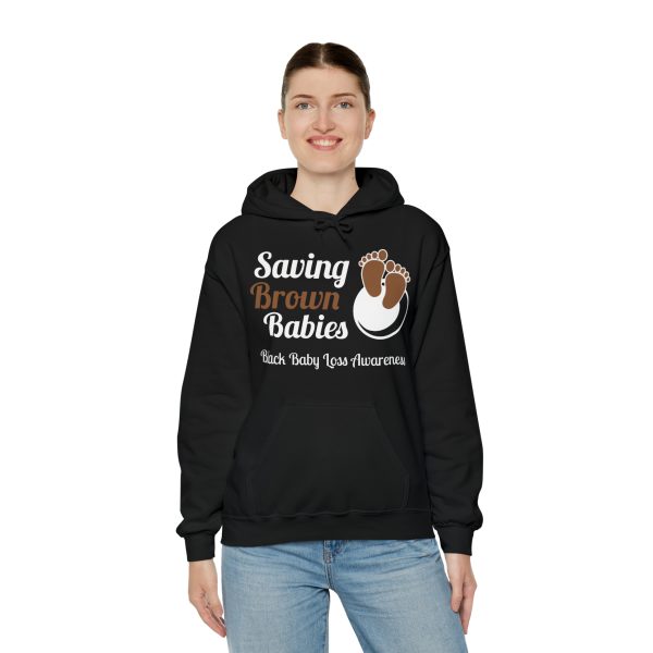 Saving Brown Babies Hooded Sweatshirt - Image 5