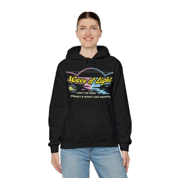 Mattie’s Memory Wave of Light, Light the Hoan Bridge Hooded Sweatshirt - Image 9
