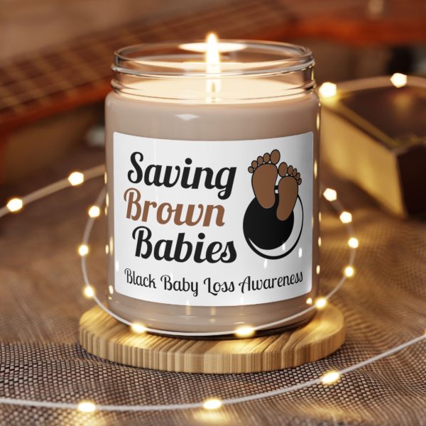 Saving Brown Babies Scented 9oz Soy Jar Candle