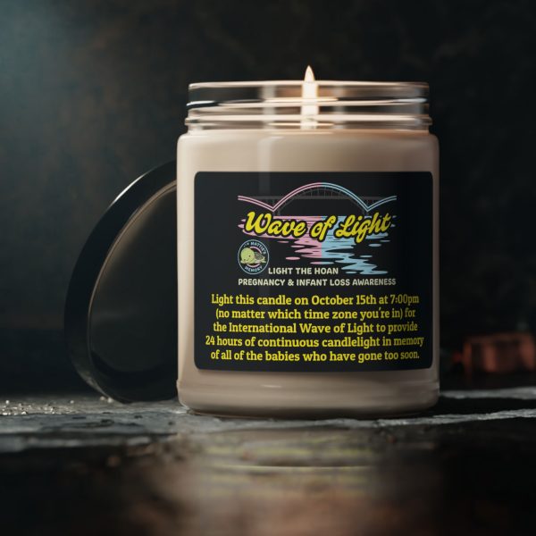 Mattie’s Memory Wave of Light, Light the Hoan Bridge Scented 9oz Soy Jar Candle