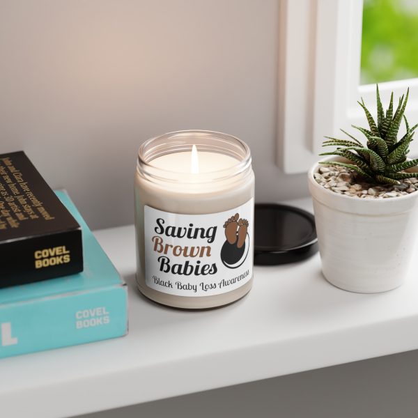 Saving Brown Babies Scented 9oz Soy Jar Candle - Image 4